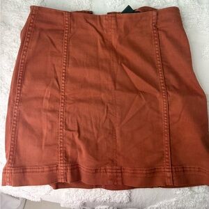 Wild Fable Terracotta Pencil Skirt